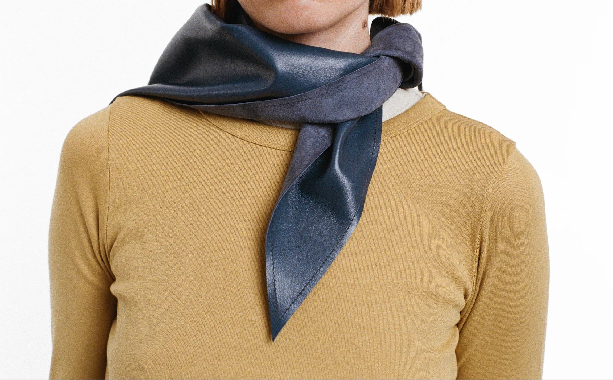 Triangle Marine Scarf