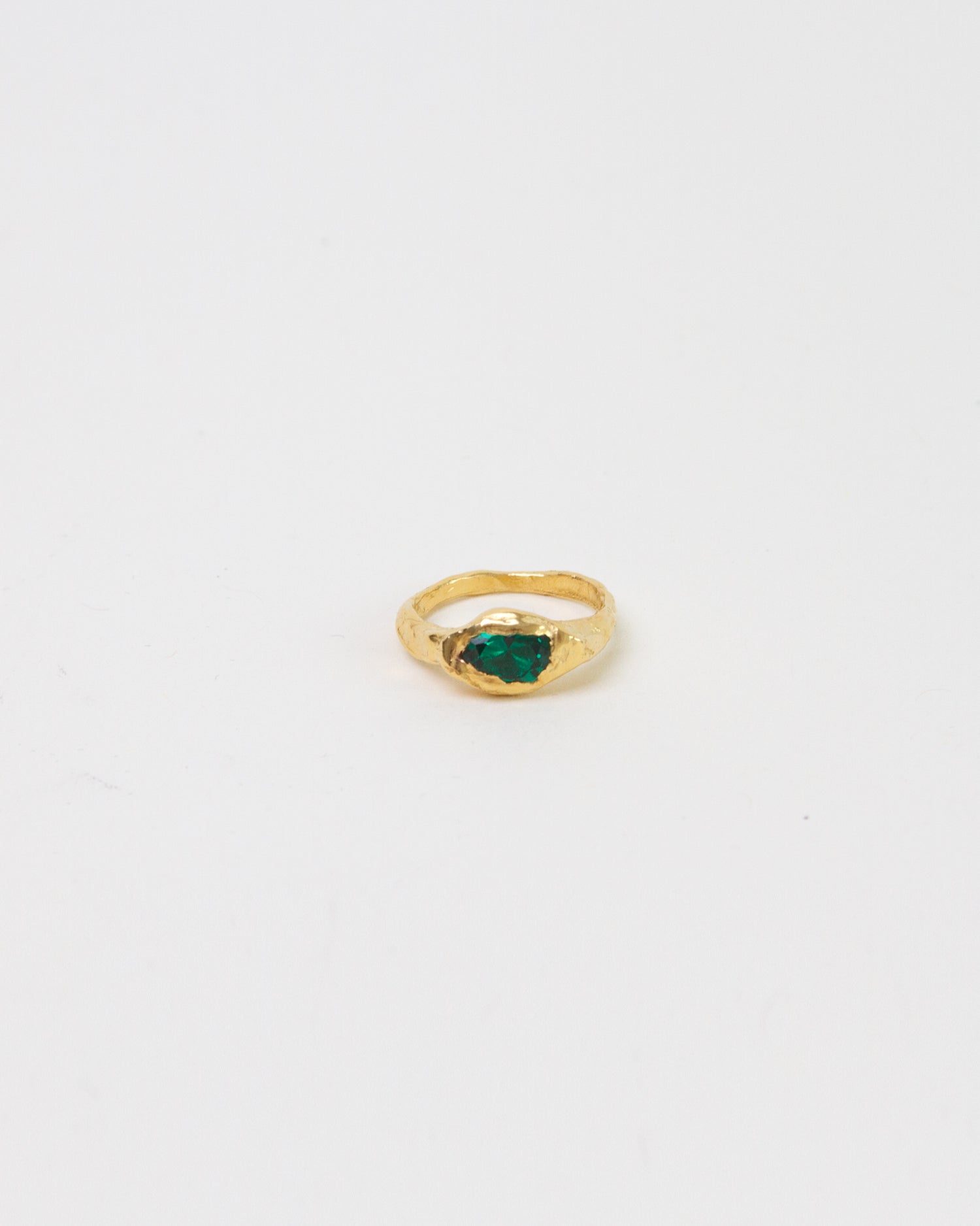 Faro Ring Gold Green