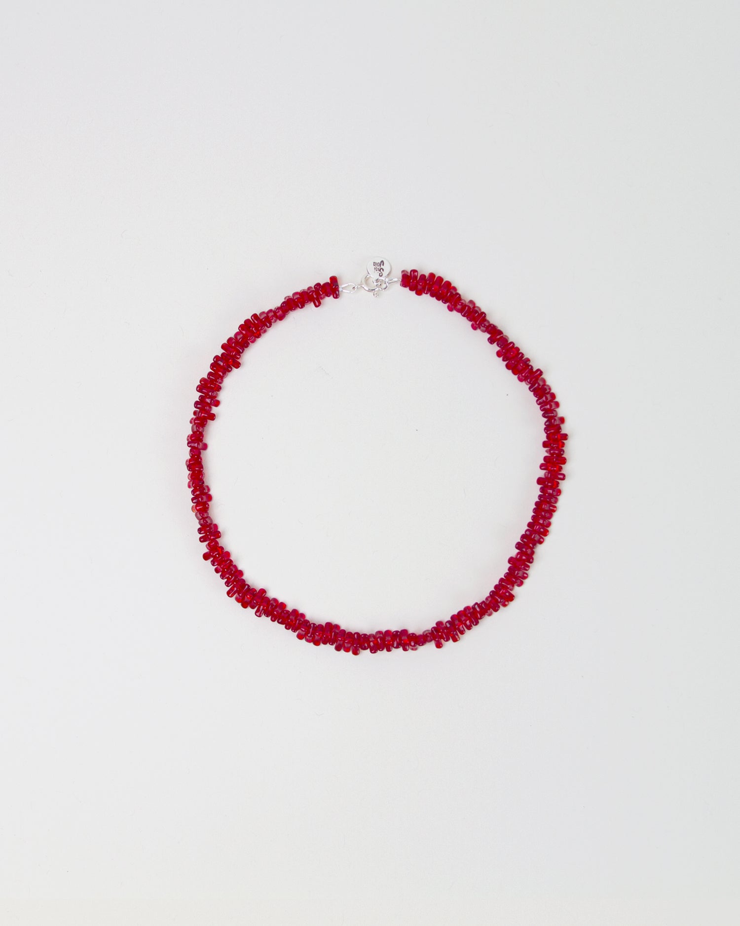 Cori Necklace Red