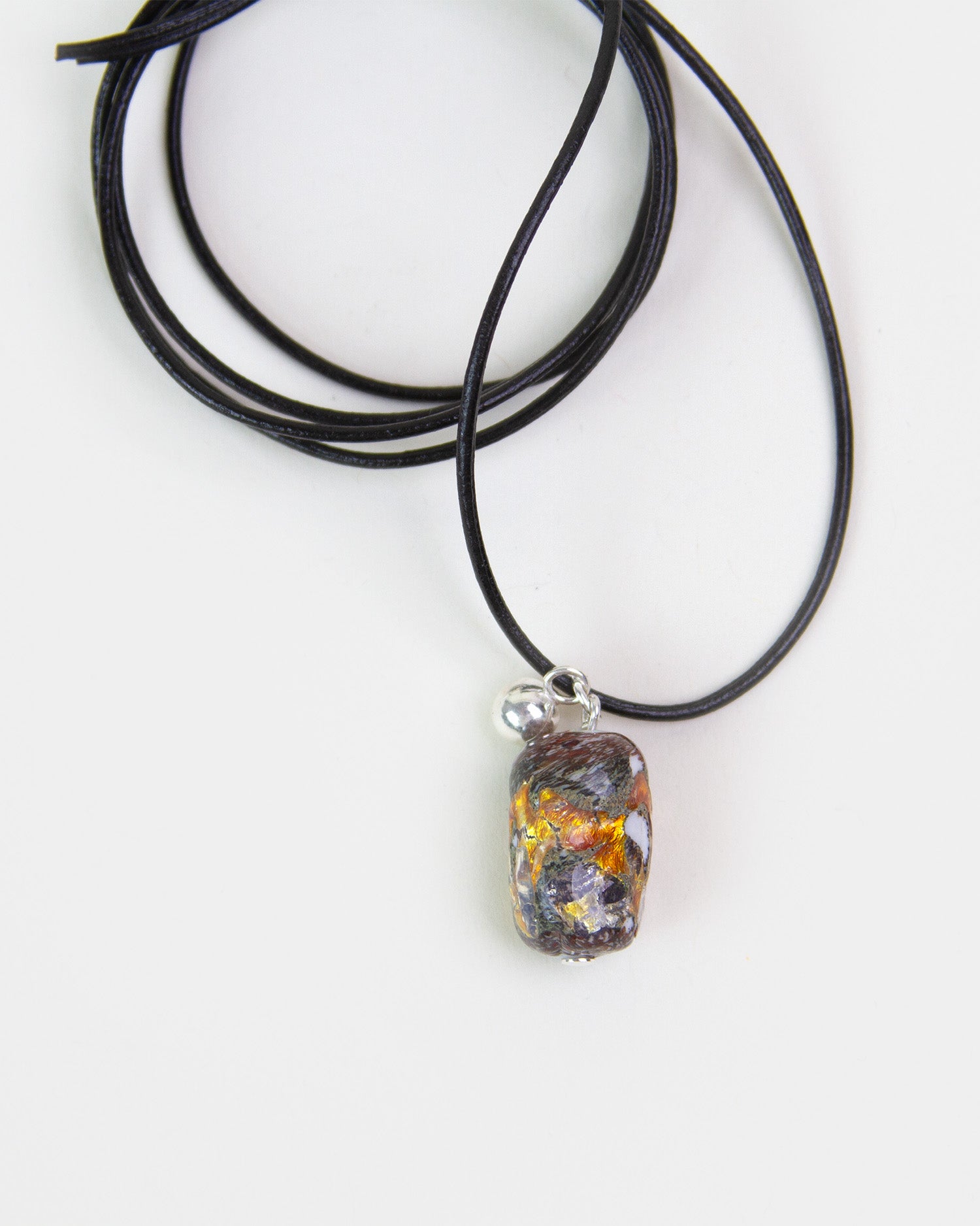 Galet Necklace Volcano Grey