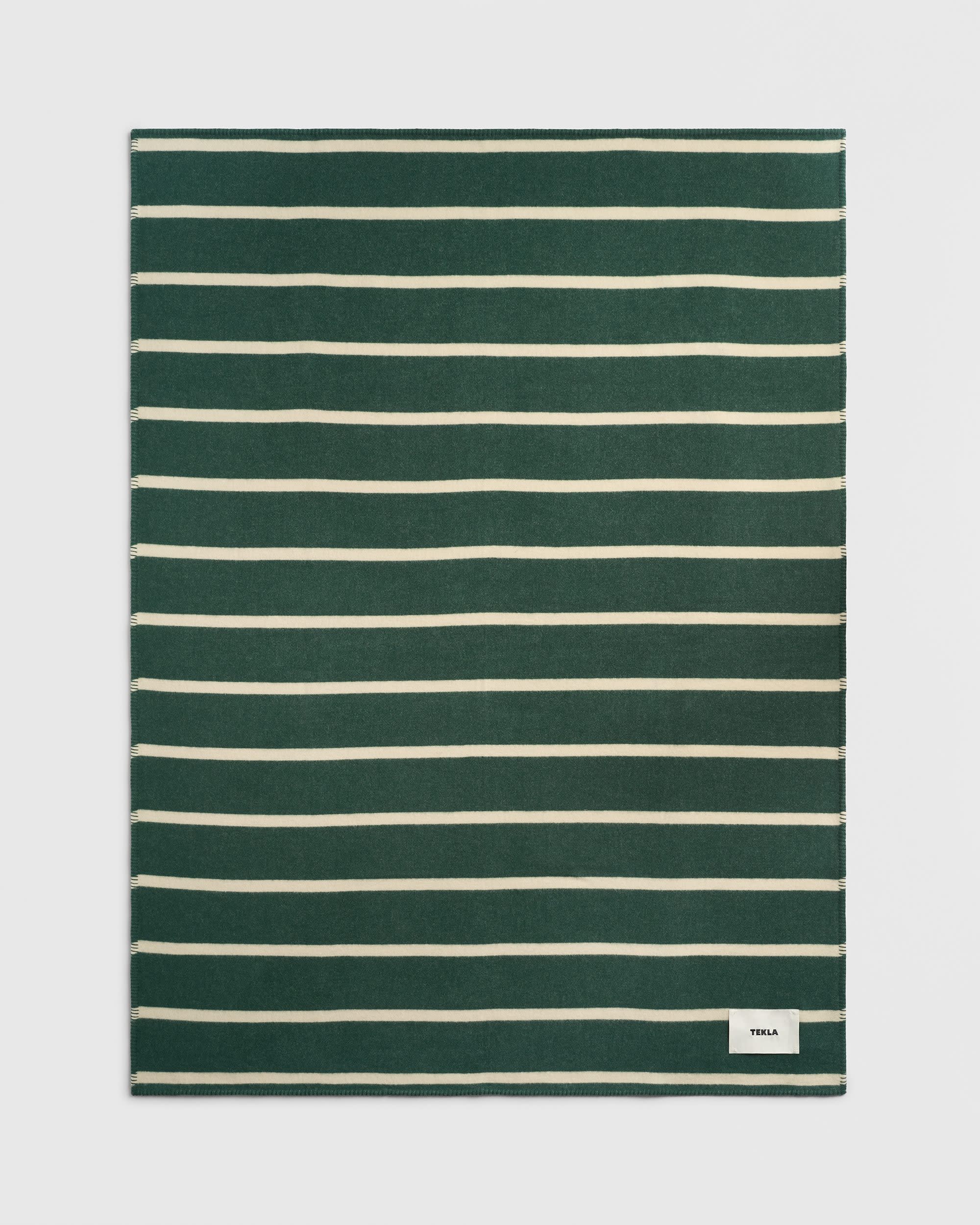 Lambswool Blanket Rugby Stripes