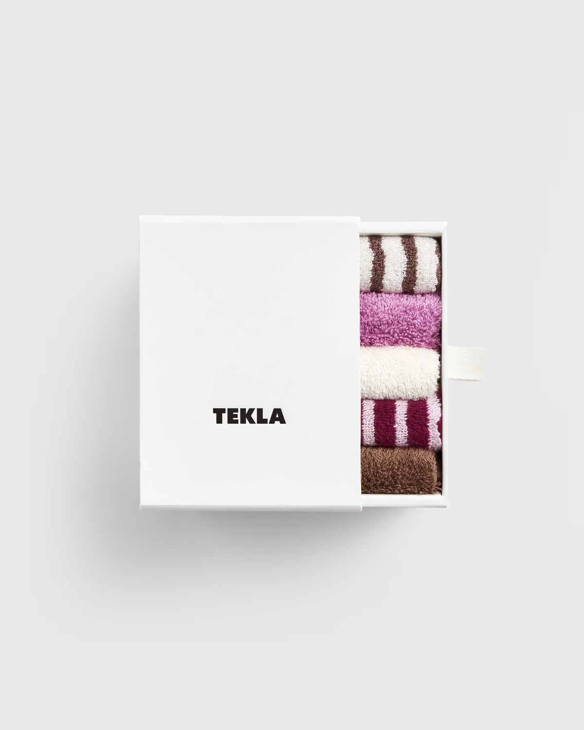 Washcloth set of 5 Rose & Kodiak multicolour