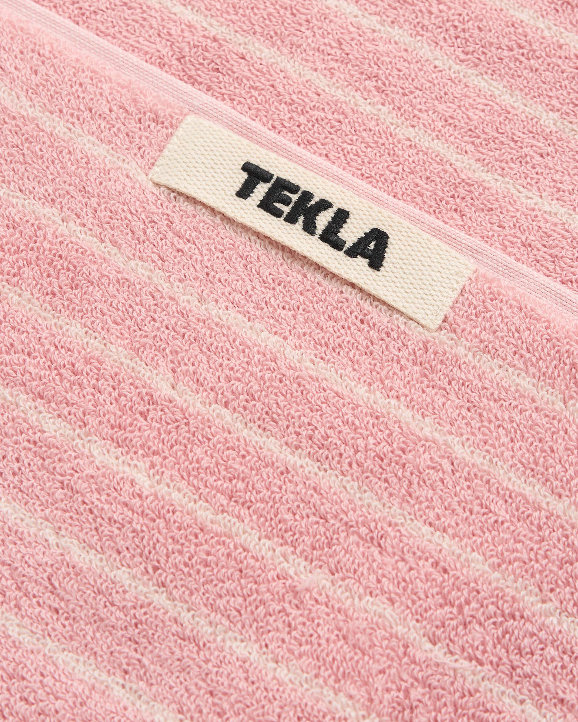 Terry Towels Shaded Pink Stripes