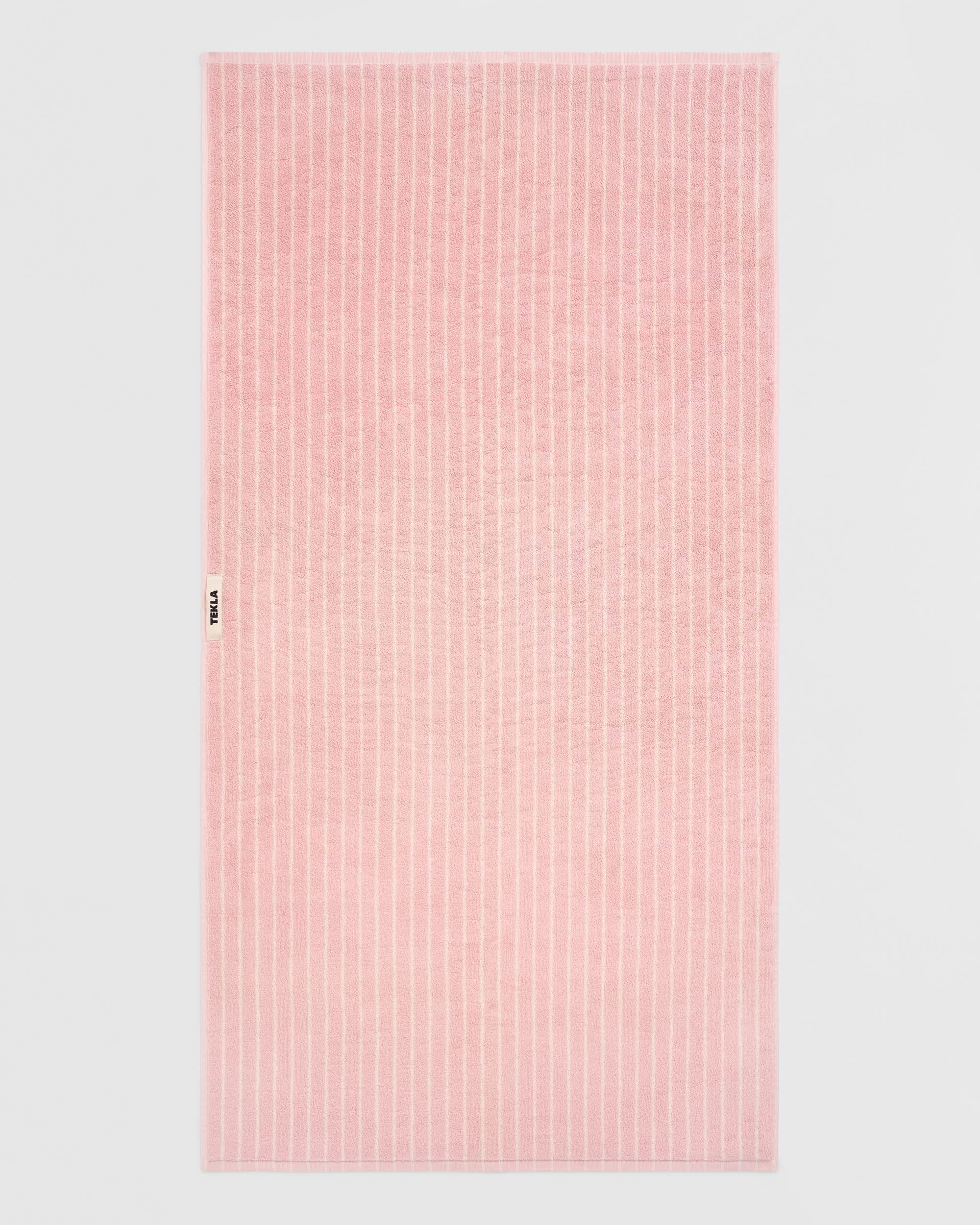 Terry Towels Shaded Pink Stripes