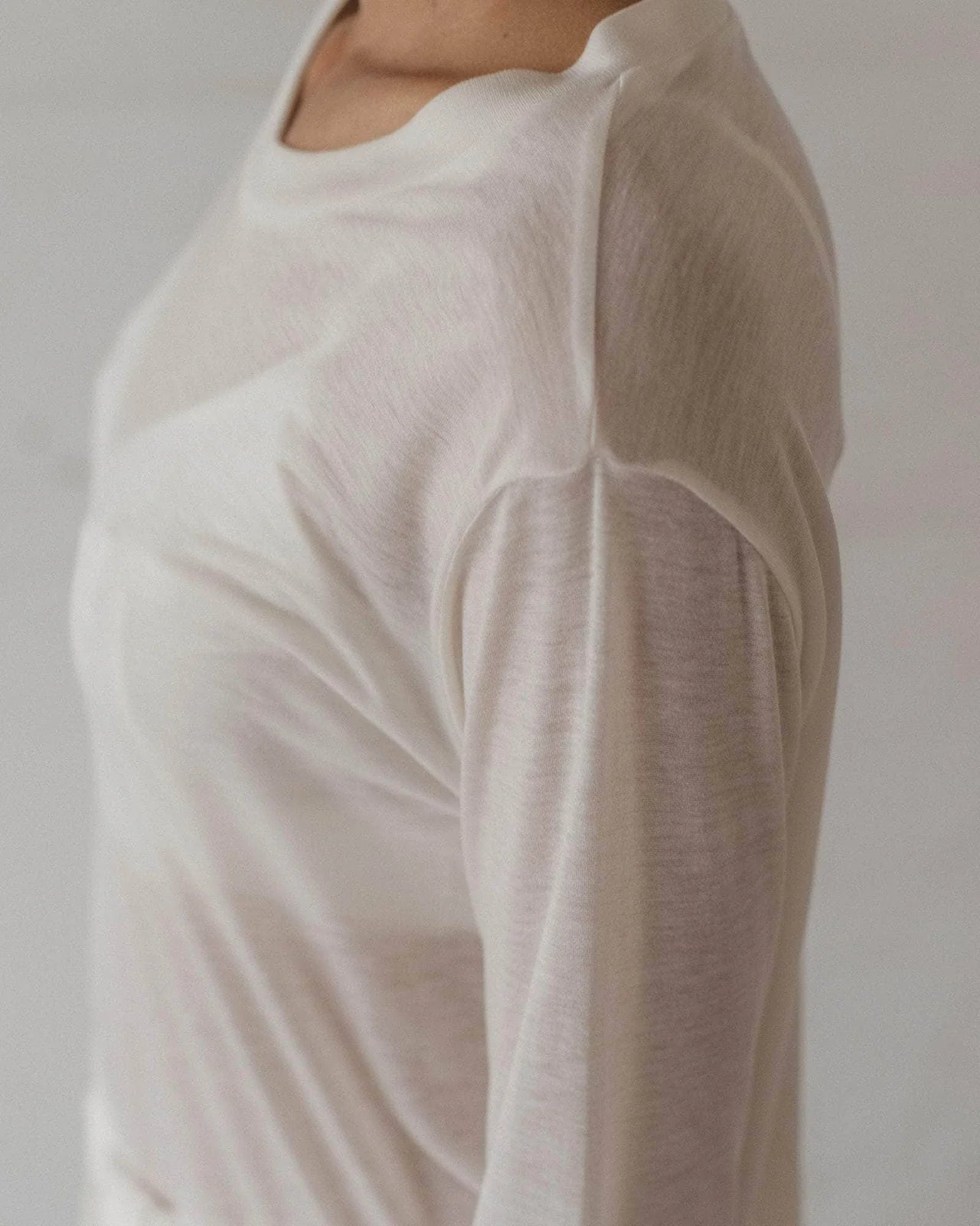 Long Sleeve Tee Undyed